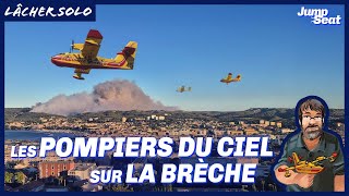 Sky firefighters on the front line!