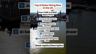 🔥 AI Jobs Hiring in the UK – £100K+ Roles Live Now!