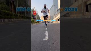 IEM-UEM Kolkata Marathon 2025..Fantastic arrangements 🙌Kudos to the team 🤘🏼