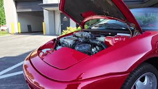 10k-mile 1991 Lotus Elan M100 cold start / driving