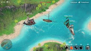 《金酒大逃殺 Rum N' Gold Royale》試玩 Gameplay  - 成為最後的海上霸主！【海上霸主爭奪戰】