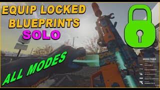BMAN: BLUEPRINT GLITCH: use padlocked blueprints: WARZONE GLITCH, BO6 MP GLITCH, BO6 ZOMBIES GLITCH