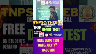 TNPSC/TNEB ELECTRICAL DIPLOMA TECHNICAL ASSISTANT FREE DEMO TEST 2025