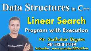Program to Implement Linear Search | Linear Search Program Using C++ | Sequential Search