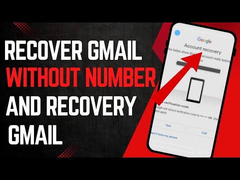Recover Gmail Without Number And Recovery Gmail In 4 Step  Best Way In 2025
