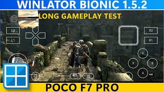 Winlator Bionic 1.5.2 - DARK SOULS REMASTERED Long Gameplay | POCO F7 PRO
