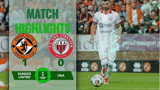 DUNDEE UNITED 1 0 UNA STRASSEN  | HIGHLIGHTS 24-07-2025