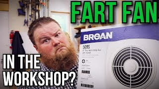 BEAT the HEAT - Workshop Exhaust Fan Install