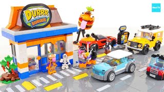 レゴ フォートナイト ダーバーガー レストラン 77076 ／ LEGO Fortnite Durrr Burger Restaurant Speed build & Review