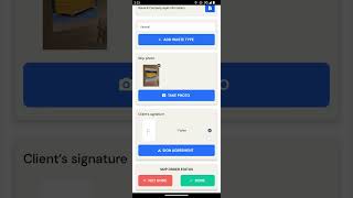Roll Off Self Service App