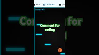 "Build a Platform jump Game in HTML with ChatGPT! 🎮👨‍💻✨ #HTMLGame #Platformer #ChatGPT#foryou#shorts