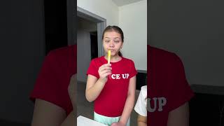 Sigma Girl's Time Freeze Prank: Ice Cream or Cucumber? 🍦🥒😂 #shorts