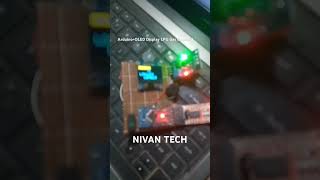 Arduino+OLED Display LPG Gas detected   #arduino #oleddisplay #lpggas