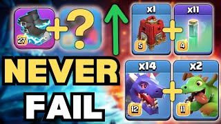 STARs' New Dragon army is the BEST and EASIEST Air army in Clash Of Clans! (I literally can't fail)