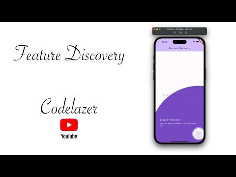 Discover new feature in flutter app