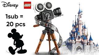 LEGO Disney 🎥 | +10 pièces par ABONNÉ ! #LEGO #Disney #Live #streamer #viral #gaming