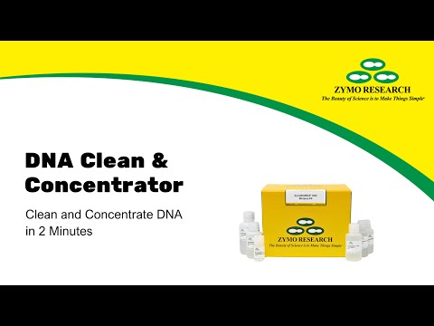 Protocol | DNA Clean & Concentrator Kit