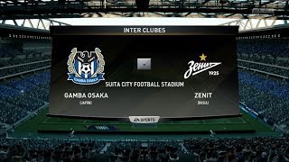 FIFA 18 - Partido de la Internacional Clubes: Gamba Osaka vs. Zenit - Suita City