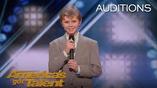 Patches: 13-Year-Old Shocks Audience With Rap Original - America's Got Talent 2018
