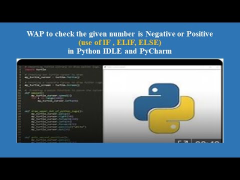 PYTHON PROGRAM TO CHECK POSITIVE, NEGATIVE .. NUMBER