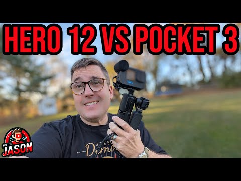 DJI Osmo Pocket 3 vs GoPro Hero 12 - The Ultimate Video & Audio Battle! Which Wins?