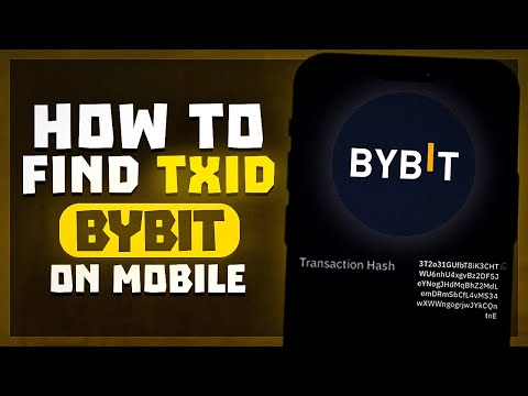 How to Find TxID or Hash in ByBit on Mobile ( IPhone & Android )? | Transaction ID on ByBit Wallet