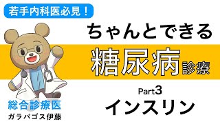 【ちゃんとできる！糖尿病診療！】〈Part 3 インスリン治療〉もうこれで糖尿病診療に困らない！若手内科医、総合診療医必見！