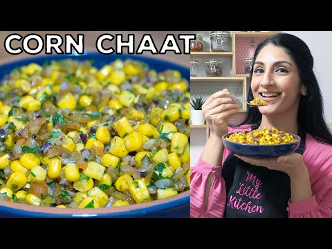 Quick & Easy Corn Chaat Recipe | Corn Masala Recipe