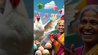 The Magical Hen That Laid Ice Cream Eggs! 🍦🐔 | Funny Cartoon Short