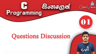 C Questions Discussion - Part 01