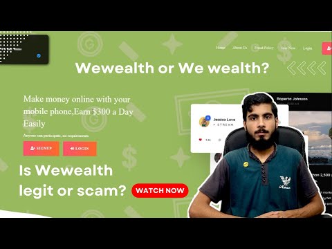 Wewealth or We wealth? Is Wewealth legit or scam?