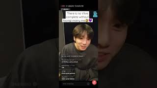 Yoongi marry me on Jungkook Vlive🤣 now #bts #vlive #btsarmy #jungkook