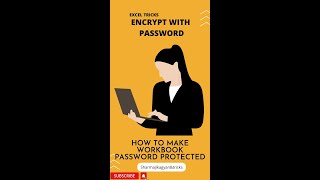 How to Make Workbook Password Protected || Excel Tricks || #shorts