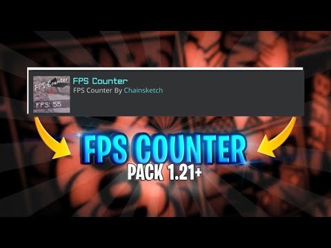 Accurate Fps Counter Texture Pack For MCPE/MCBE 1.21+