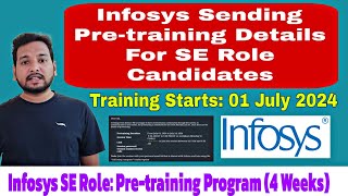 Infosys Pre-training Full Schedule 2024 | Pre-training Duration | Session Timing | Mysore Training