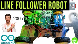 How To Make Line Follower Robot Using Arduino & L298N Motor Driver