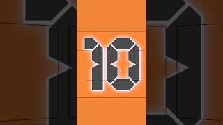 10 to 0 | Digital Dystopia Timer @timealert