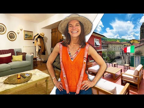 My Little Italian House: Living Room and Outdoor Patio RENOVATION - Start to Finish!