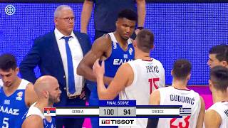 EPIC BATTLE | Serbia vs. Greece | FIBA Basketball
