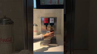 yes, it’s real!!!! 🥤🥤🥤 subscribe for full soda fountain details #soda #dietcoke #sodafountain