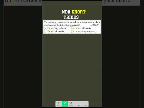 NDA 2 2025 maths short tricks | NDA  1 2025 maths paper solution #ndatricks #ndapreparation