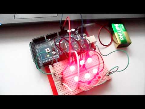 Arduino dobbelsteentje