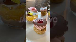 ジャヌ東京　チョコレートラバーズアフタヌーンティー #JANU東京 #アフタヌーンティー