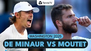 Corentin Moutet vs Alex de Minaur Semi-Final Match Highlights | Washington 2025