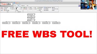 FREE WBS Visual Building Tool for Project Management & PMPs