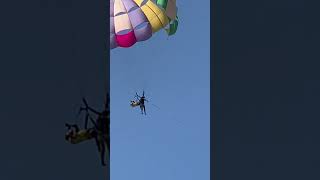 Parasailing at Malpe Beach, Udupi #malpe #udupi