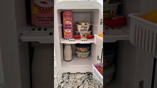 Mini fridge all stocked up 🧀🍓🫧 #wildwonderpartner #asmr #restock #organized #fypviralシ #shorts