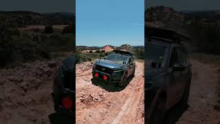 Took my 2023 Honda CRV going off road #honda #offroad #hondacrv #overlanding #crv #automobile #texas