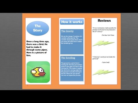 How to make a brochure in Microsoft Word