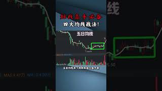 四大均线战法，短线高手必学！ #投資#股票|K线|股票知识|